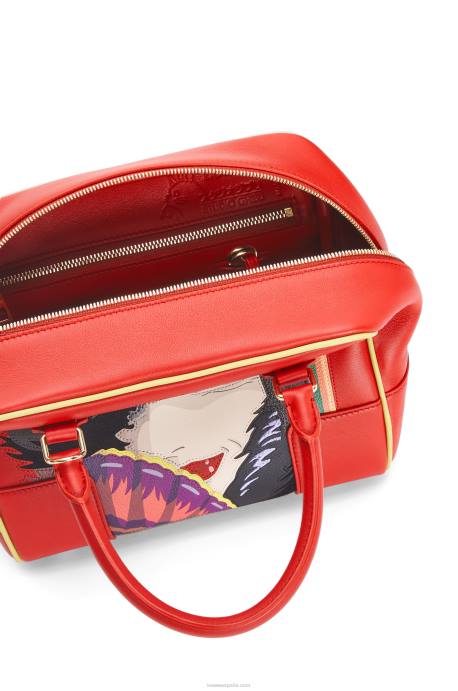 Loewe mujer bolso witch of the waste amazona 19 de piel de becerro napa LP64193 rojo