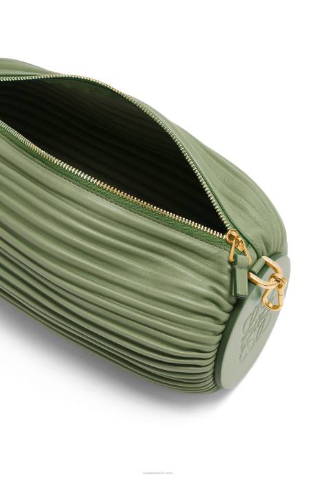 Loewe mujer bolsito para pulsera de piel de becerro napa LP64590 Romero