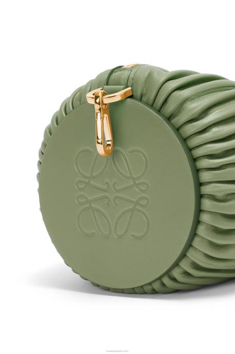 Loewe mujer bolsito para pulsera de piel de becerro napa LP64590 Romero