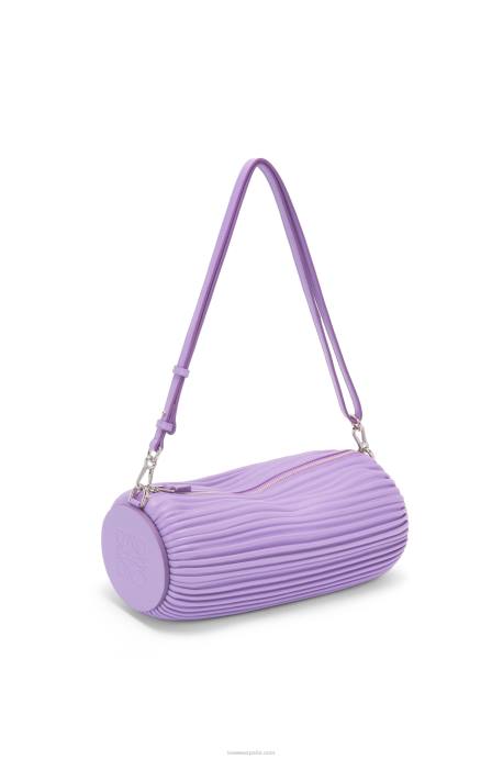 Loewe mujer bolsito pulsera en napa plisada LP64376 malva claro
