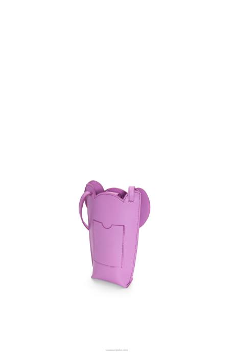 Loewe mujer bolsillo de elefante en piel de becerro clásica LP64581 jara