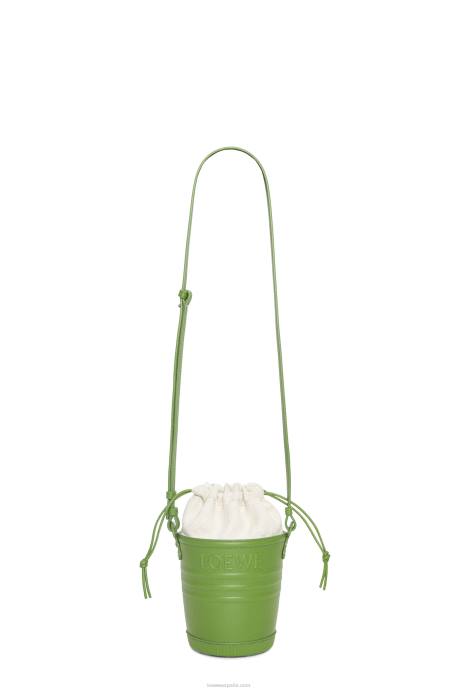 Loewe mujer bolsillo jardinero de piel de becerro LP64228 primavera verde