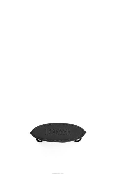 Loewe mujer bolsillo para dados en piel de becerro clásica LP64575 negro