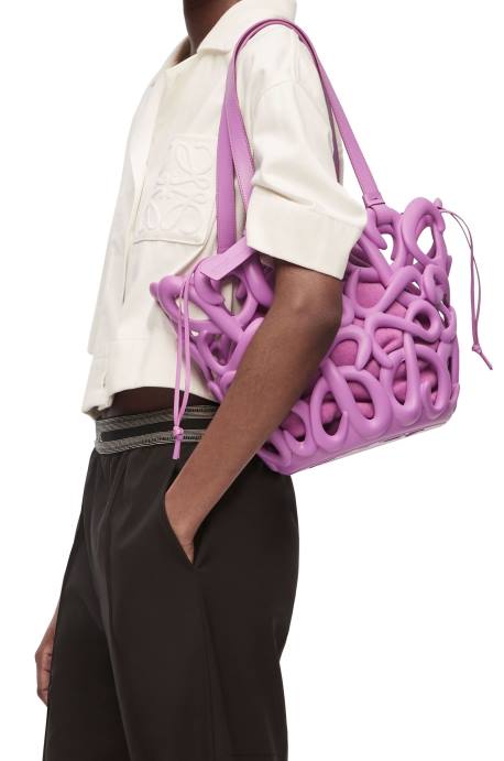 Loewe mujer Cesta hinchable anagrama de gomaespuma ligera LP64114 jara