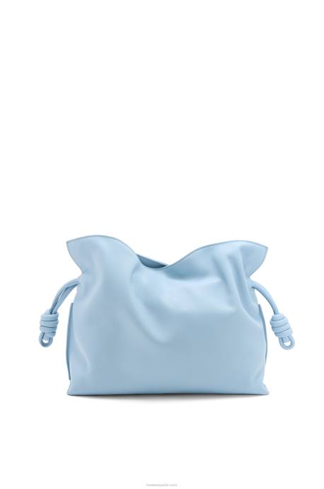 Loewe mujer Bolso de mano maruja mallo flamenca de piel de becerro napa LP64361 azul polvoriento