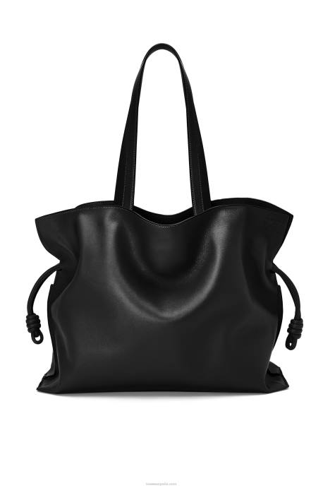 Loewe mujer Bolso flamenco xl en piel napa de ternera LP64410 negro