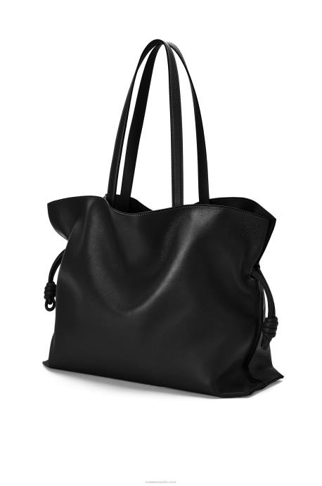 Loewe mujer Bolso flamenco xl en piel napa de ternera LP64410 negro