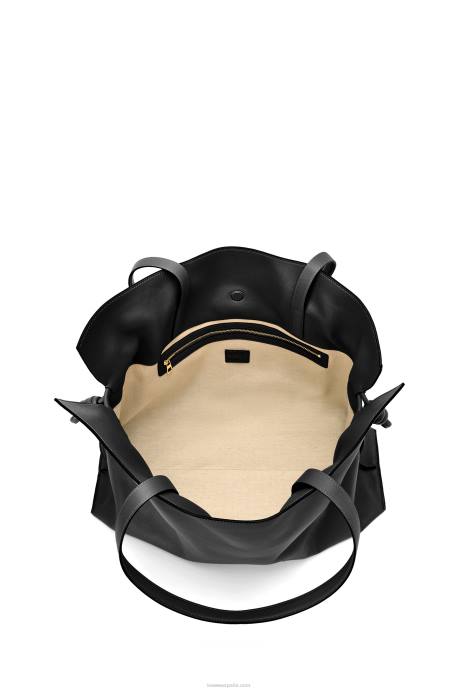 Loewe mujer Bolso flamenco xl en piel napa de ternera LP64410 negro