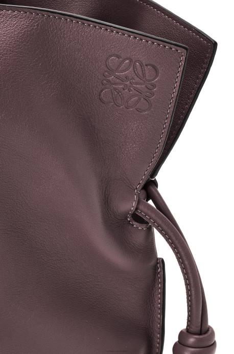 Loewe mujer Bolso flamenco xl en piel napa de ternera LP64526 ciruela pasa