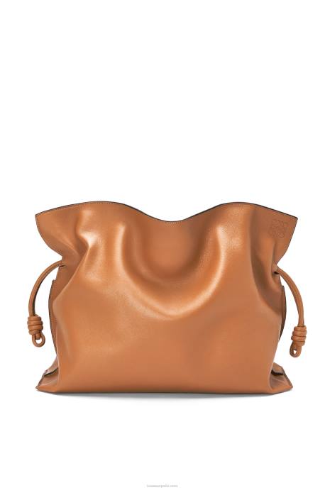 Loewe mujer Bolso flamenco xl en piel napa de ternera LP64527 cálido desierto