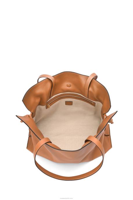 Loewe mujer Bolso flamenco xl en piel napa de ternera LP64527 cálido desierto