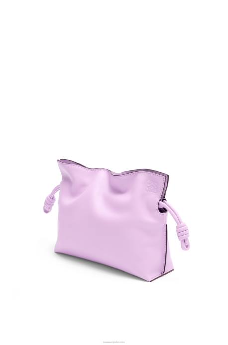 Loewe mujer bolso de mano mini flamenco de piel de becerro napa LP64559 flor de orquidea