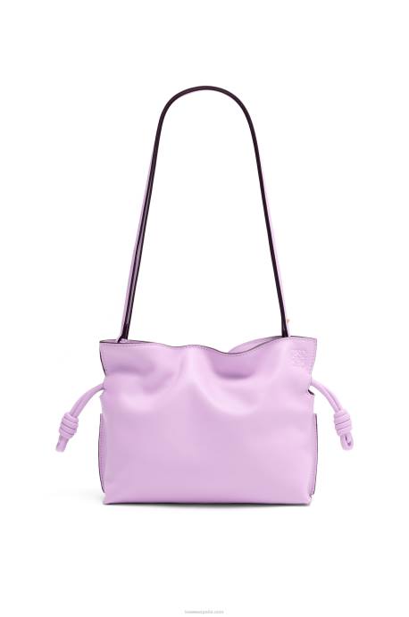 Loewe mujer bolso de mano mini flamenco de piel de becerro napa LP64559 flor de orquidea