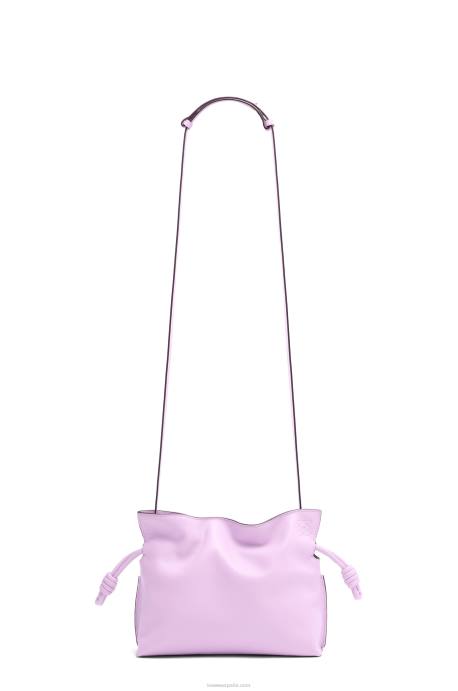 Loewe mujer bolso de mano mini flamenco de piel de becerro napa LP64559 flor de orquidea