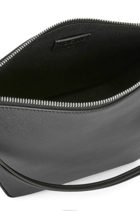 Loewe mujer bolso hobo mini hammock de piel de becerro clásica LP64329 negro