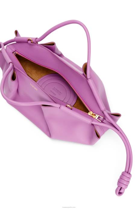 Loewe mujer bolso paseo pequeño de piel de becerro napa brillante LP64348 jara