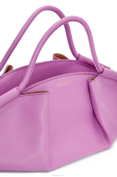 Loewe mujer bolso paseo pequeño de piel de becerro napa brillante LP64348 jara