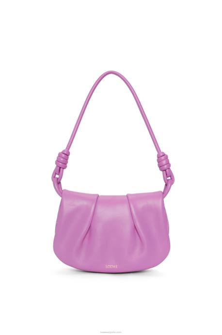 Loewe mujer bolso satchel paseo de piel de becerro napa brillante LP64335 jara