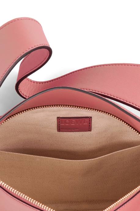 Loewe mujer bolso hobo puzzle de piel de becerro napa LP64437 flor de durazno