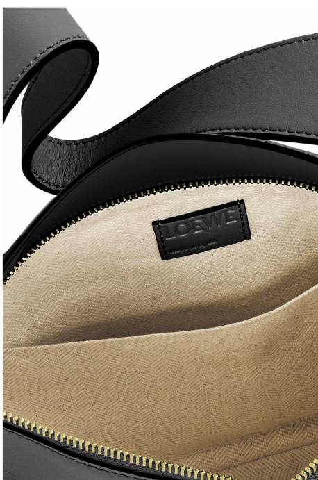 Loewe mujer bolso hobo puzzle de piel de becerro napa LP64513 negro