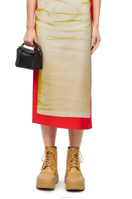 Loewe mujer minibolso puzzle de piel de becerro clásica LP64200 negro