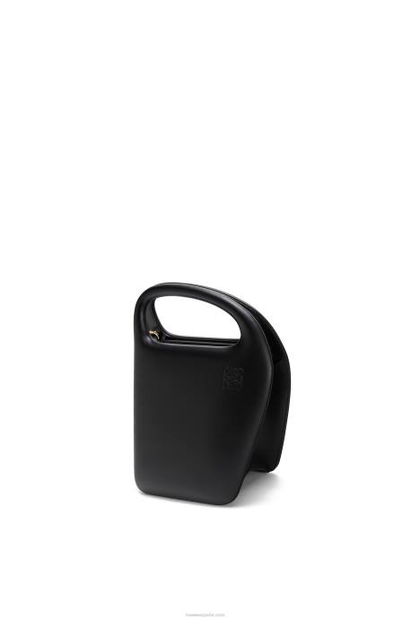 Loewe mujer bolso d architects de piel de becerro natural LP64171 negro