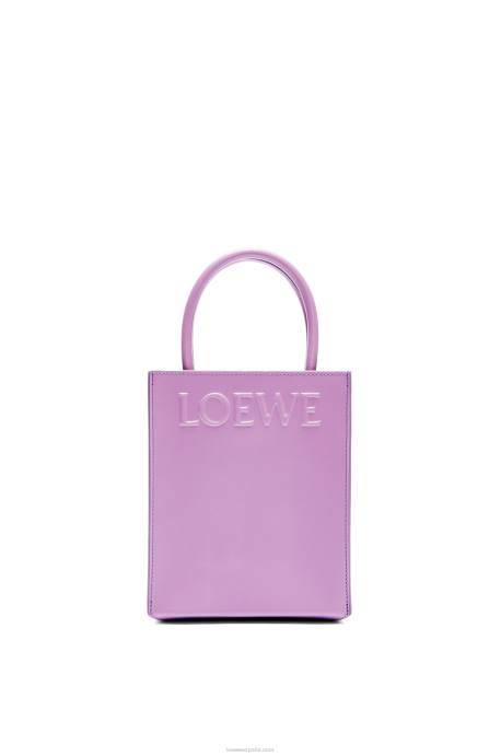 Loewe mujer bolso tote a5 estándar en piel de becerro elegante LP64190 guimauve