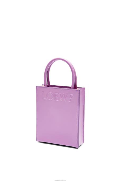 Loewe mujer bolso tote a5 estándar en piel de becerro elegante LP64190 guimauve