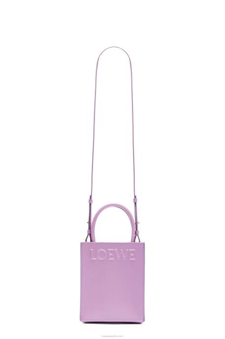 Loewe mujer bolso tote a5 estándar en piel de becerro elegante LP64190 guimauve