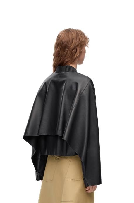 Loewe mujer chaqueta con botones en napa LP641120 negro