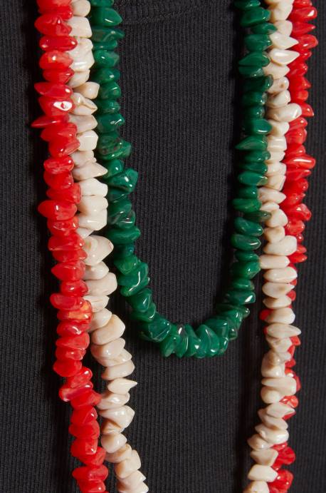 Loewe mujer camiseta sin mangas de algodón con adornos LP64784 negro