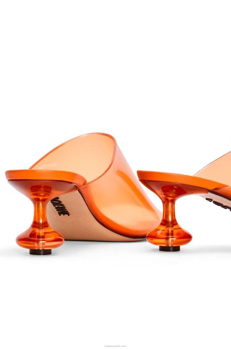 Loewe mujer tobogán de juguete en material transparente LP64693 naranja transparente