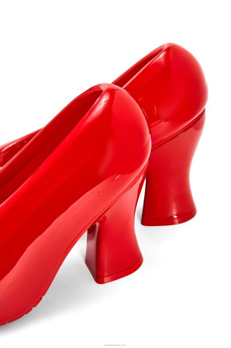 Loewe mujer bomba de espuma lacada comic en goma espuma ligera LP64733 rojo brillante