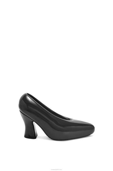 Loewe mujer bomba de espuma lacada comic en goma espuma ligera LP64734 negro brillante