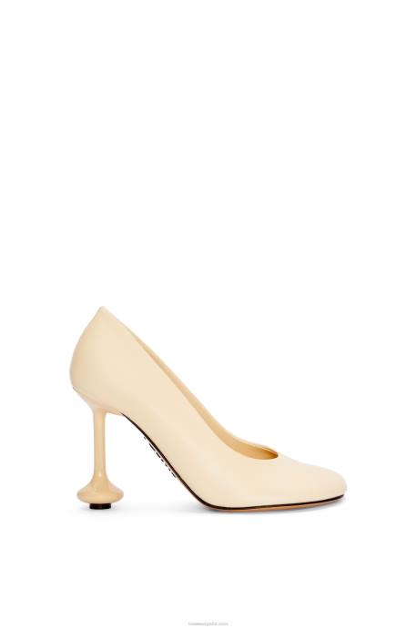 Loewe mujer bomba de juguete en piel de cabra LP64727 leche de avena
