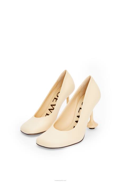 Loewe mujer bomba de juguete en piel de cabra LP64727 leche de avena