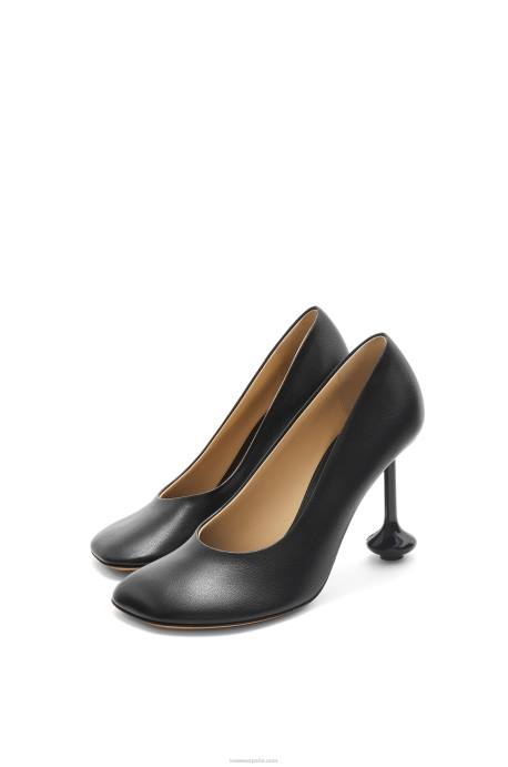 Loewe mujer bomba de juguete en piel de cabra LP64731 negro