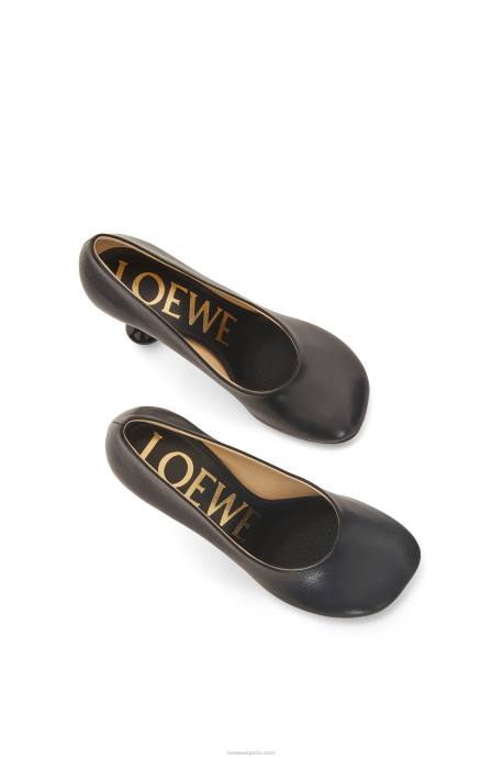 Loewe mujer bomba de juguete en piel de cabra LP64731 negro