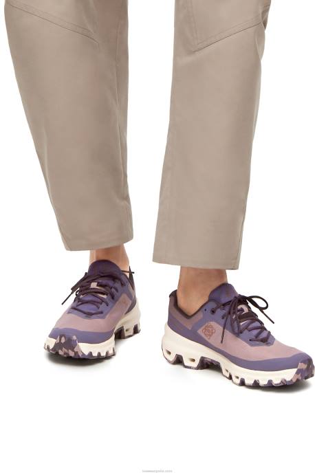 Loewe mujer zapatilla de running cloudventure de nailon LP64633 lila