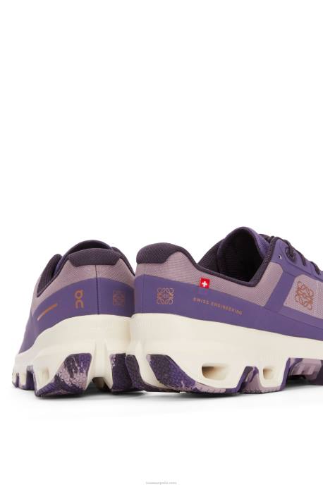Loewe mujer zapatilla de running cloudventure de nailon LP64633 lila