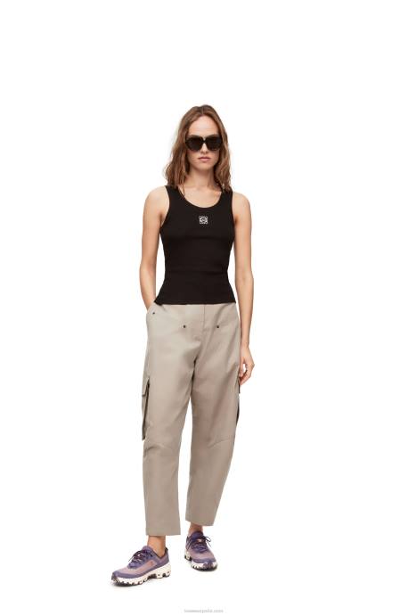 Loewe mujer zapatilla de running cloudventure de nailon LP64633 lila