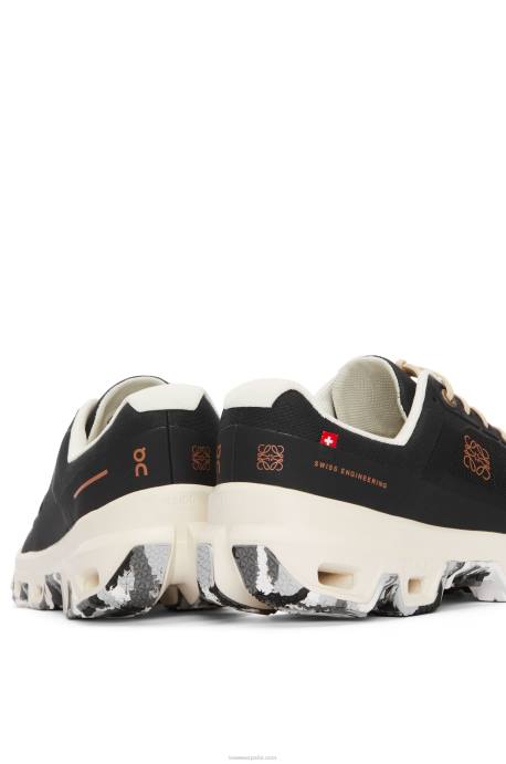 Loewe mujer zapatilla de running cloudventure de nailon LP64636 negro