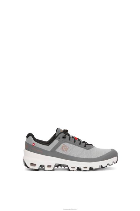 Loewe mujer zapatilla de running cloudventure de nailon LP64637 gris
