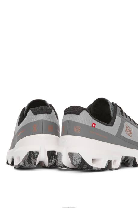 Loewe mujer zapatilla de running cloudventure de nailon LP64637 gris