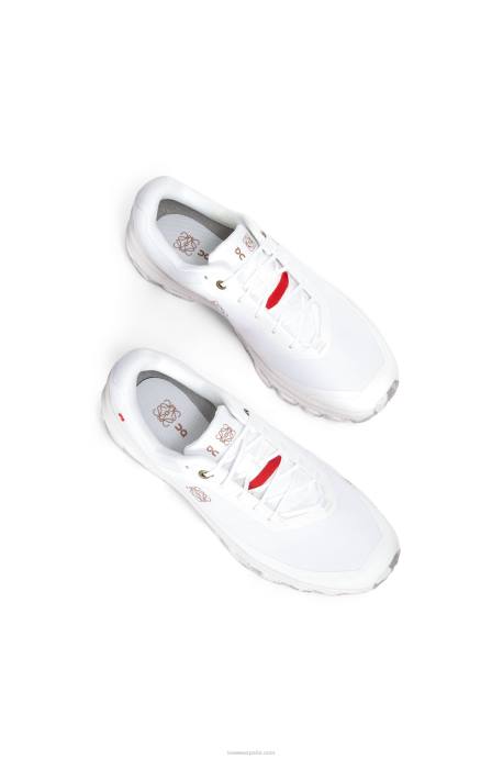 Loewe mujer zapatilla de running cloudventure de nailon LP64638 blanco
