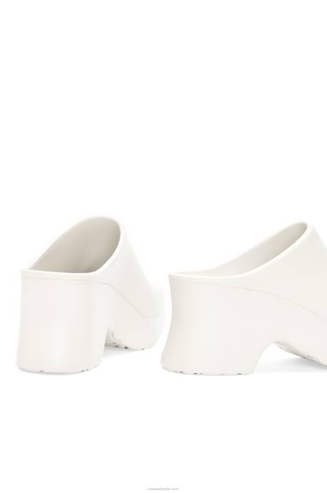 Loewe mujer zueco terra foam de gomaespuma ligera LP64748 blanco